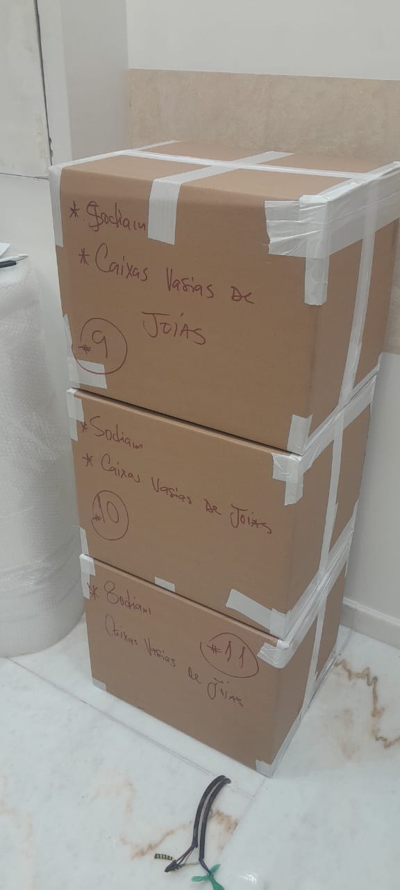 Caixas numeradas
