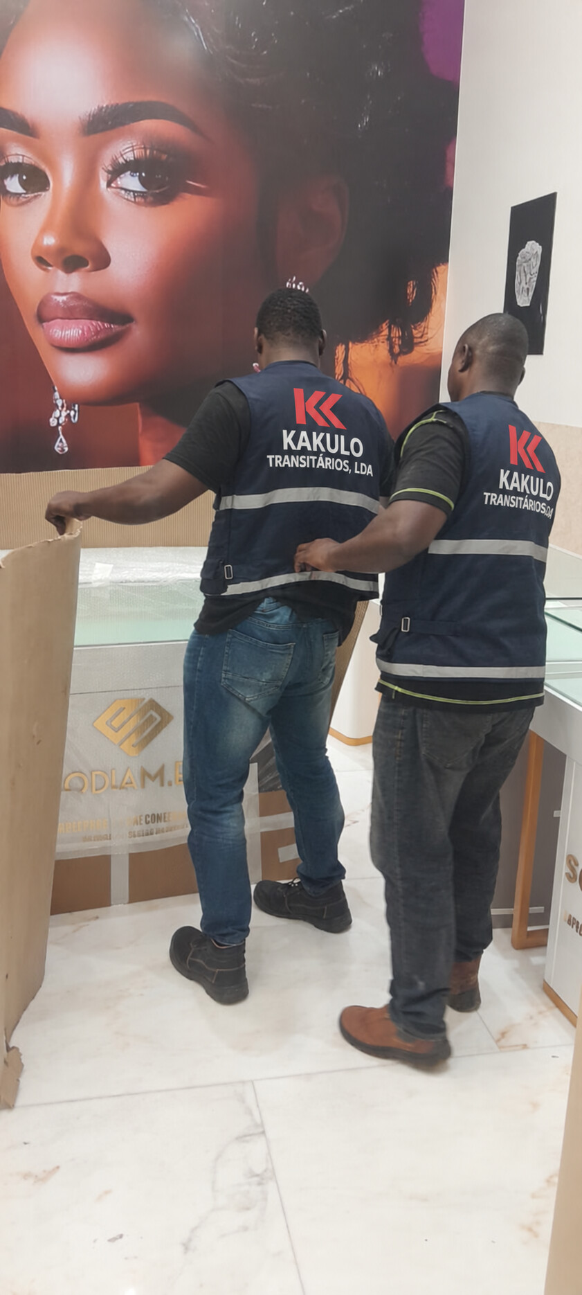 Equipa Kakulo em operação